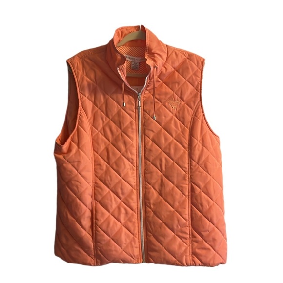 cruisewear company Jackets & Blazers - Women’s Alaska Coral Puffer Quilted Vest NWT Size XXXL